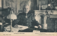 Carte postale General-Maunoury - Personnage