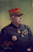 Carte postale Joffre - personnage