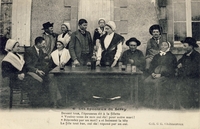 Carte postale Les-Epouseux-du-Berr - personnage