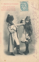 Carte postale Napoleon - Personnage