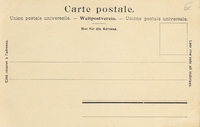 Carte postale Arriere - Suisse