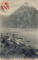 Carte postale Fluelen - Suisse