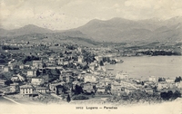 Carte postale Lugano - Suisse