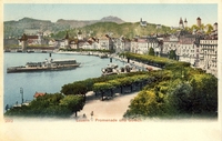 Carte postale Luzen - Suisse