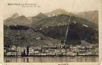 Carte postale Montreux-la-Rouvenaz - Suisse