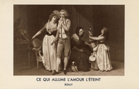 Carte postale Allume-l-Amour - Tableau
