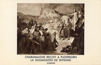 Carte postale Charlemagne - Tableau