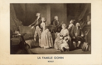Carte postale Famille-Gohin - Tableau