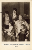 Carte postale Famille-du-Conventio - Tableau