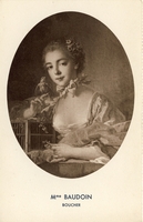 Carte postale Madame-Baudoin - Tableau