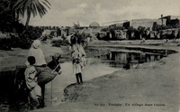 Carte postale un-Village - Tunisie