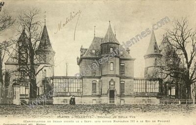 Carte postale ancienne Glaire et Vilette — Glaire (Ardennes)