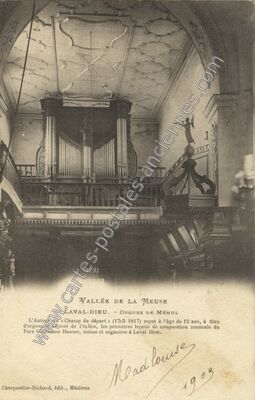 Carte postale ancienne Laval Dieu — Monthermé (Ardennes)