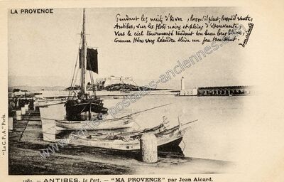 Carte postale ancienne Antibes — Antibes (Alpes-Maritimes)