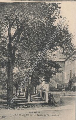 Carte postale ancienne Embruns — Embrun (Hautes-Alpes)