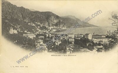 Carte postale ancienne Beaulieu — Beaulieu-sur-Mer (Alpes-Maritimes)