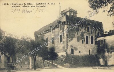 Carte postale ancienne Cagnes — Cagnes-sur-Mer (Alpes-Maritimes)
