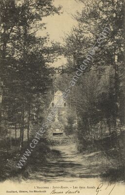Carte postale ancienne St Rouin — Non Localisée (Ardennes)