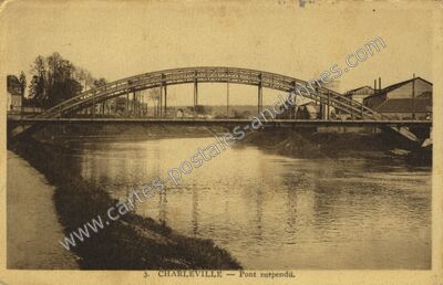 Carte postale ancienne Charleville — Charleville-Mézières (Ardennes)