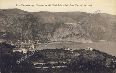 Carte postale ancienne Saint-Jean-Cap-Ferrat