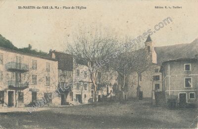 Carte postale ancienne Saint-Martin-du-Var