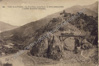 Carte postale ancienne Saint-Martin-Vésubie