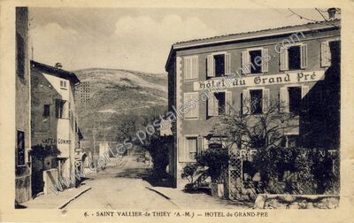 Carte postale ancienne Saint-Vallier-de-Thiey