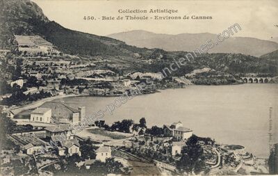Carte postale ancienne Théoule-sur-Mer