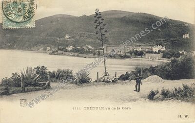 Carte postale ancienne Theoule — Théoule-sur-Mer (Alpes-Maritimes)