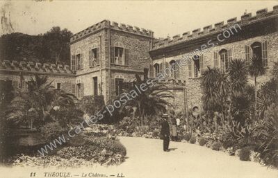 Carte postale ancienne Theoule — Théoule-sur-Mer (Alpes-Maritimes)