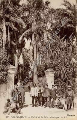 Carte postale ancienne Golfe Juan — Vallauris (Alpes-Maritimes)