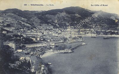 Carte postale ancienne Villefranche — Villefranche-sur-Mer (Alpes-Maritimes)