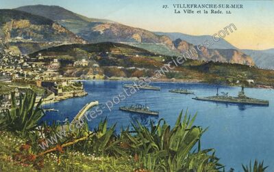 Carte postale ancienne Villefranche — Villefranche-sur-Mer (Alpes-Maritimes)