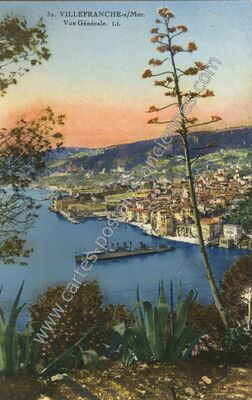 Carte postale ancienne Villefranche — Villefranche-sur-Mer (Alpes-Maritimes)