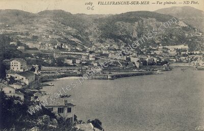 Carte postale ancienne Villefranche — Villefranche-sur-Mer (Alpes-Maritimes)