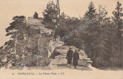 Carte postale ancienne Peira Cava — Lucéram (Alpes-Maritimes)