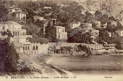 Carte postale ancienne Beaulieu — Beaulieu-sur-Mer (Alpes-Maritimes)