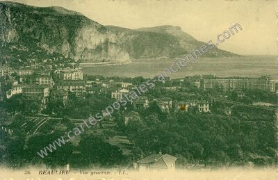 Carte postale ancienne Beaulieu — Beaulieu-sur-Mer (Alpes-Maritimes)