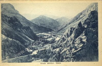Carte postale ancienne Tende