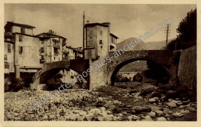 Carte postale ancienne Sospel — Sospel (Alpes-Maritimes)