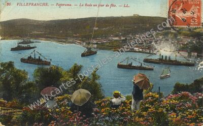 Carte postale ancienne Villefranche — Villefranche-sur-Mer (Alpes-Maritimes)