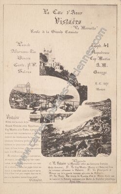 Carte postale ancienne Le Vistaero — Roquebrune-Cap-Martin (Alpes-Maritimes)