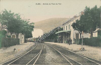 Carte postale ancienne Alba — Alba-la-Romaine (Ardèche)