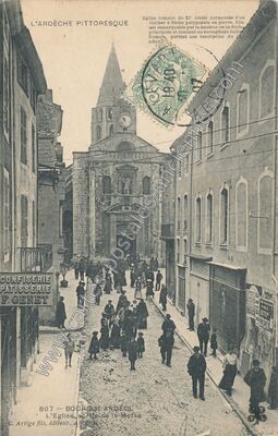 Carte postale ancienne Bourg St Andeol — Bourg-Saint-Andéol (Ardèche)