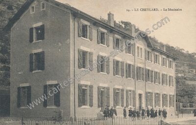 Carte postale ancienne Le Séminaire — Le Cheylard (Ardèche)