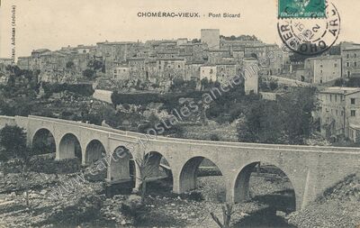 Carte postale ancienne Chomerac Vieux — Chomérac (Ardèche)