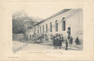 Carte postale ancienne L'Ardèche Pittoresque - La Filature — Cruas (Ardèche)
