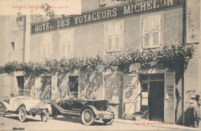 Carte postale ancienne Gilhoc — Gilhoc-sur-Ormèze (Ardèche)