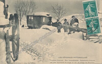 Carte postale ancienne Les Cévennes pittoresques — Mézilhac (Ardèche)