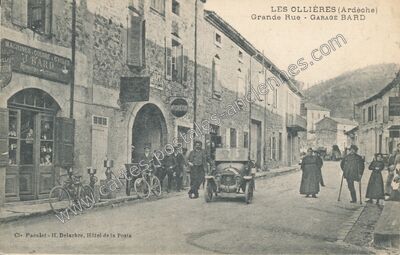 Carte postale ancienne Les Ollieres — Les Ollières-sur-Eyrieux (Ardèche)